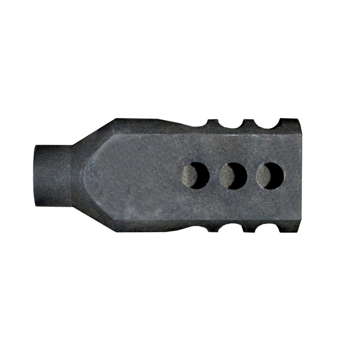 MCS M1 Garand Tanker Style Muzzle Brake, Steel, Black Oxide Finish 
