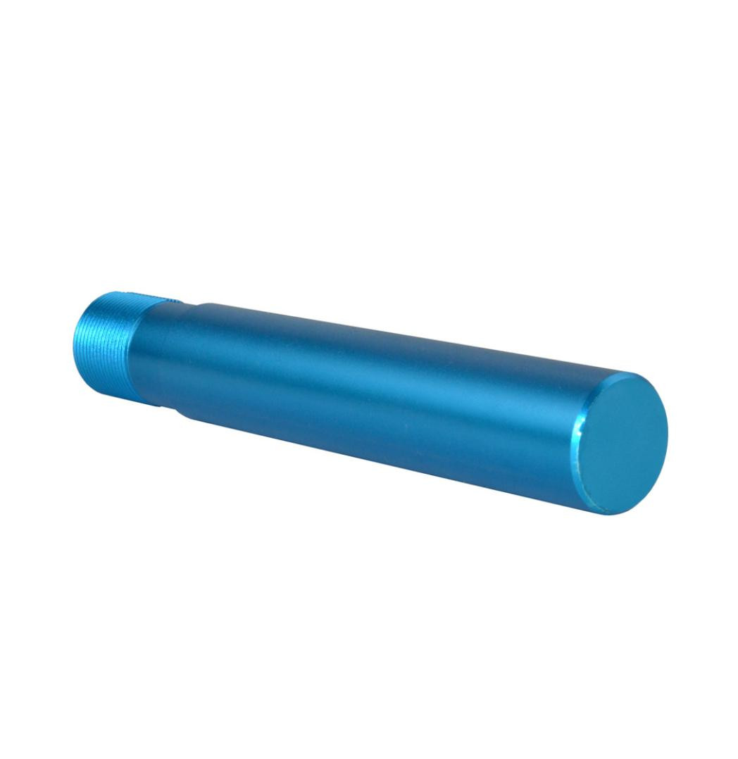 MCS AR-15 Pistol Buffer Tube 7.3" 1 Piece Construction - Blue Anodized 