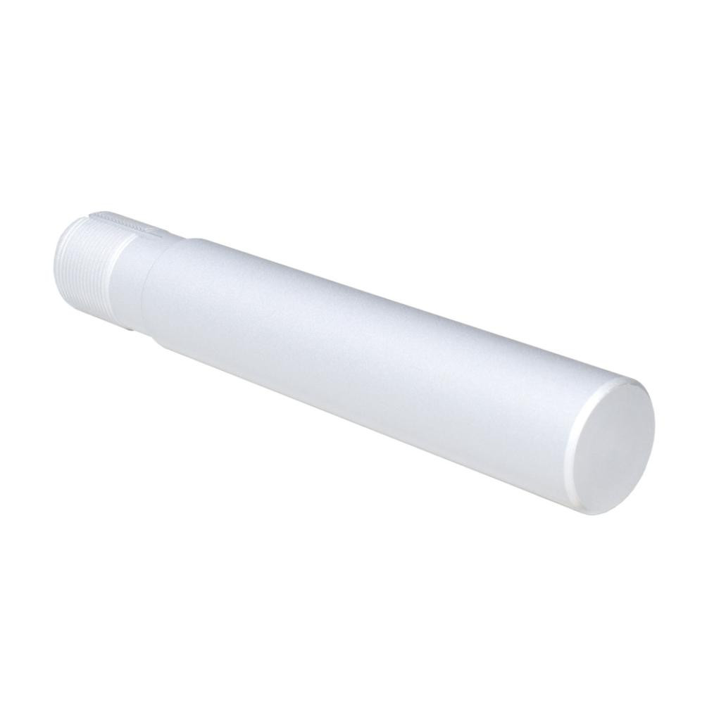 MCS AR-15 Pistol Buffer Tube Anodized Aluminum - Matte Silver 