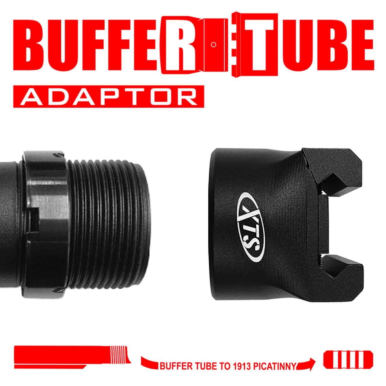 MCS 1913 FIXED BUFFER TUBE STOCK ADAPTOR 