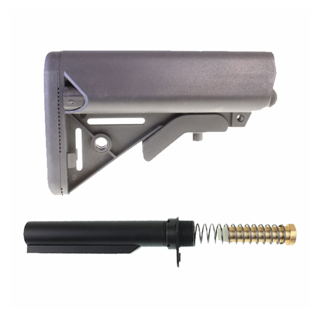 MCS AR-15 SOPMOD STOCK W/ MIL-SPEC BUFFER TUBE KIT