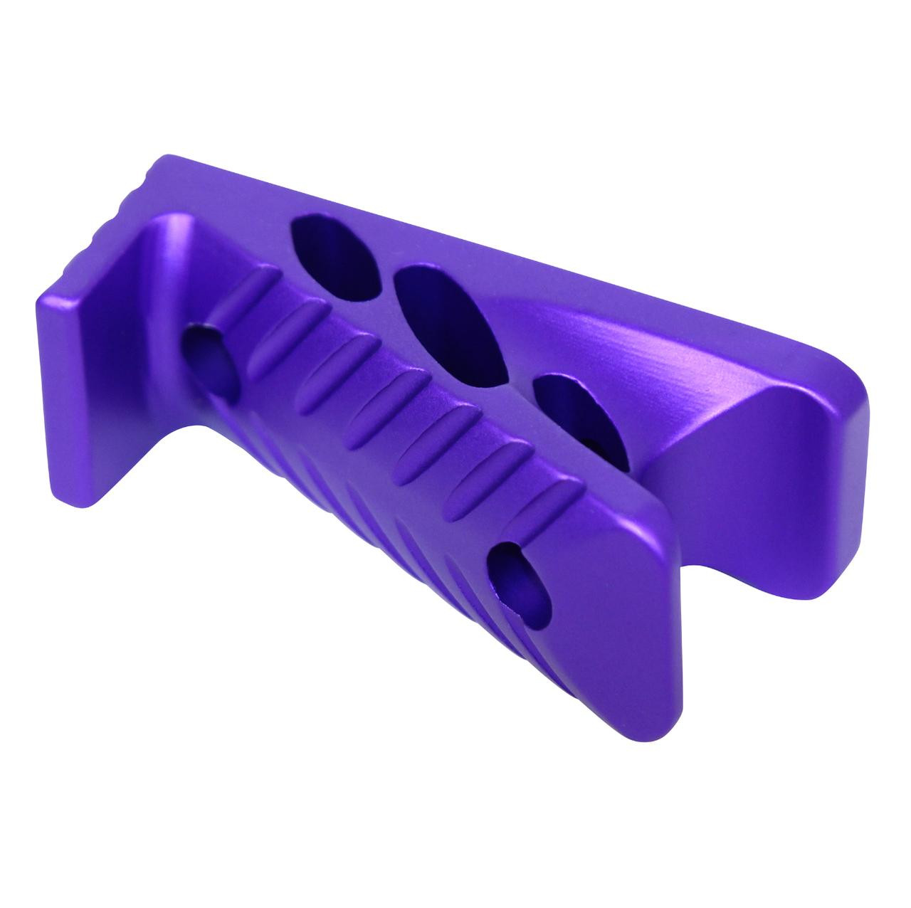 MCS AR-15 Micro Angle Grip M-LOK - Anodized Royal Purple 