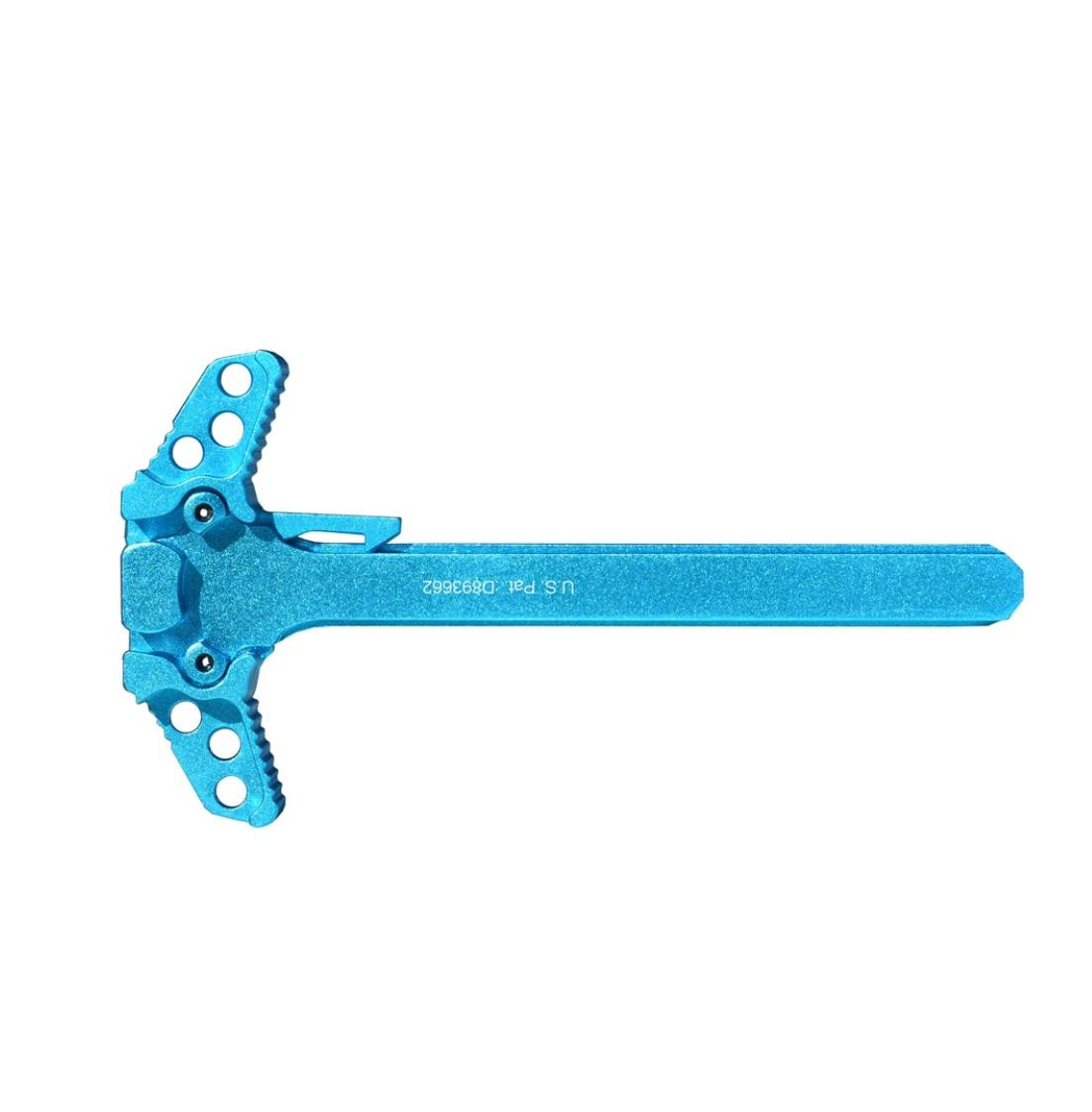 MCS Ambidextrous M & P 15-22 Charging Handle For Smith & Wesson - Blue 