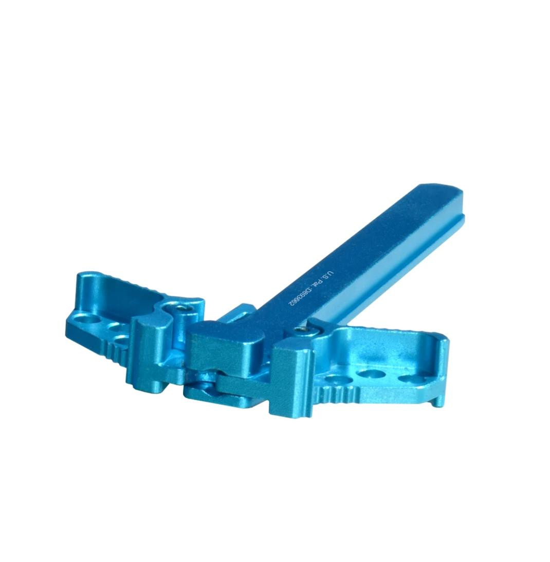 MCS Ambidextrous M & P 15-22 Charging Handle For Smith & Wesson - Blue 