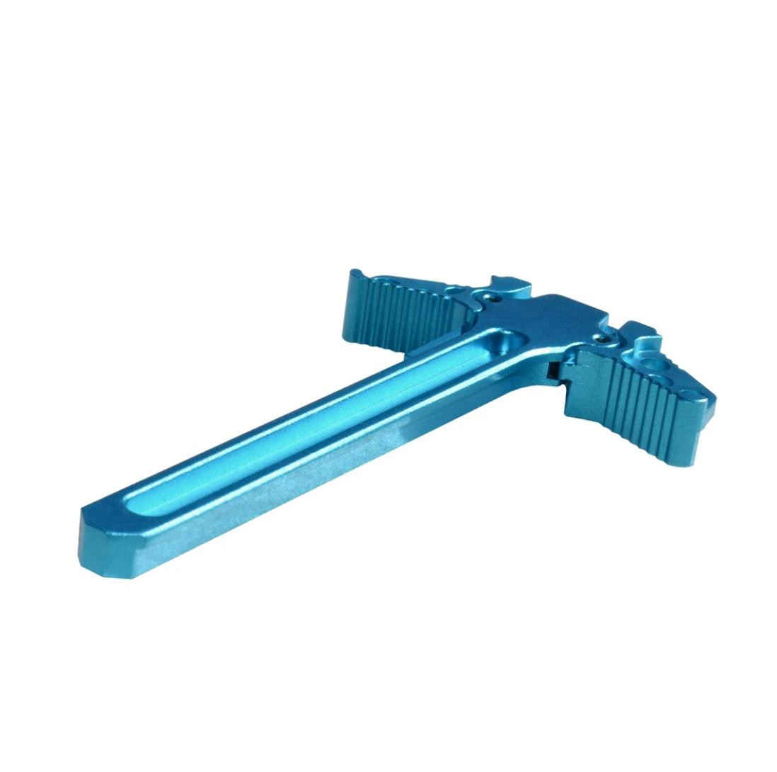 MCS Ambidextrous M & P 15-22 Charging Handle For Smith & Wesson - Blue 