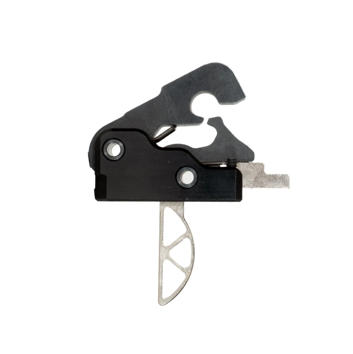 MCS AR-15/M4 SKELETONIZED 2.5 LB DROP IN TRIGGER SYSTEM ULTRA MATCH PERFORMANCE - BLACK & NICKEL BORON 