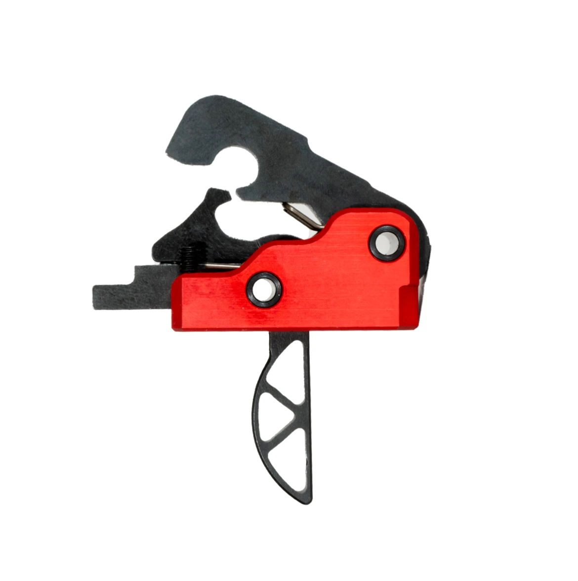 MCS AR-15/M4 3 LB DROP-IN TRIGGER ULTRA MATCH SKELETONIZED SYSTEM - CRIMSON RED