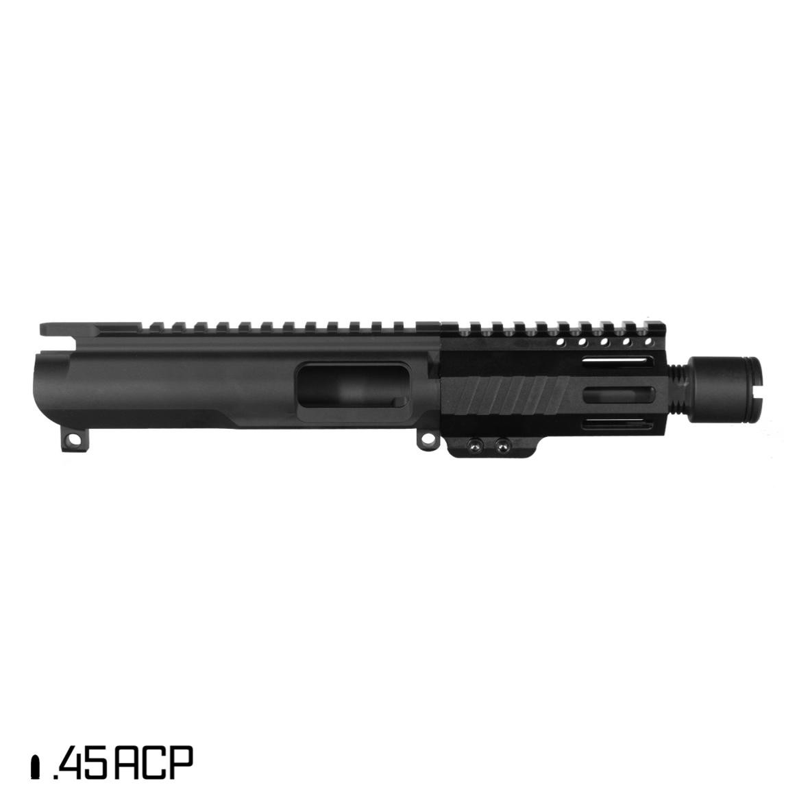 MCS AR-45 5" INCH 45ACP PISTOL UPPER 1:16 FREEFLOAT M-LOK HANDGUARD 