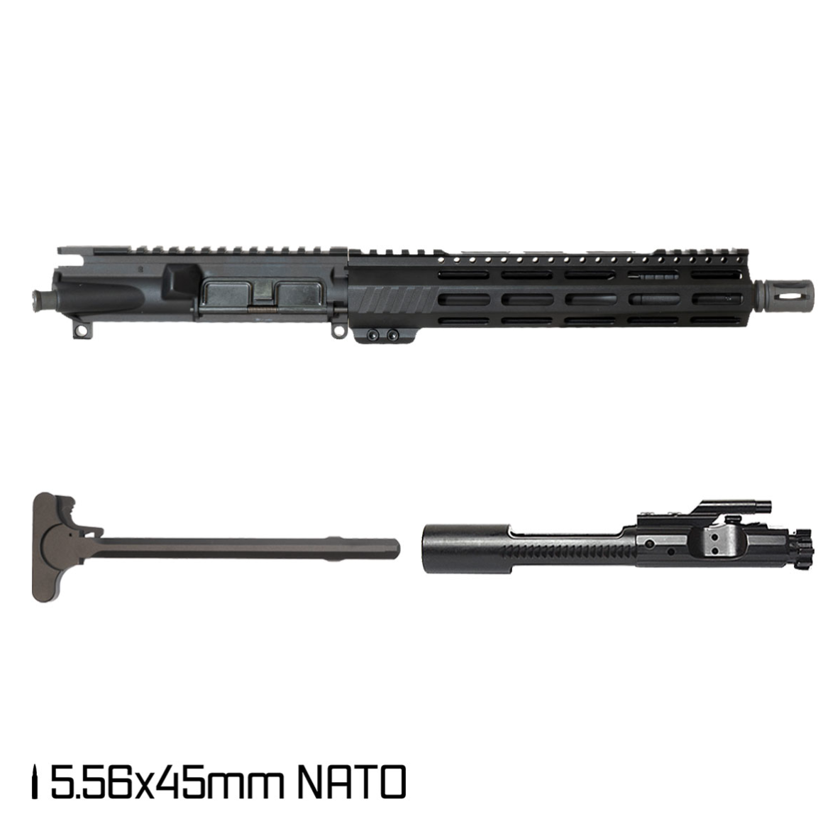 MCS AR-15 5.56 NATO 10.5" LIGHTWEIGHT PISTOL UPPER 1:8 FREEFLOAT M-LOK HANDGUARD