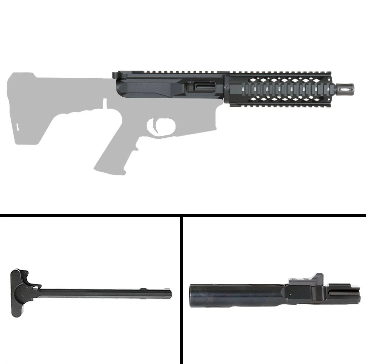 MCS AR-9 7.5" INCH 9MM PISTOL UPPER 