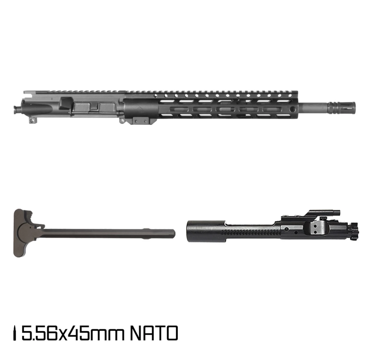 MCS AR-15 5.56 NATO 14.5" INCH PISTOL UPPER 1:7 FREEFLOAT M-LOK HANDGUARD