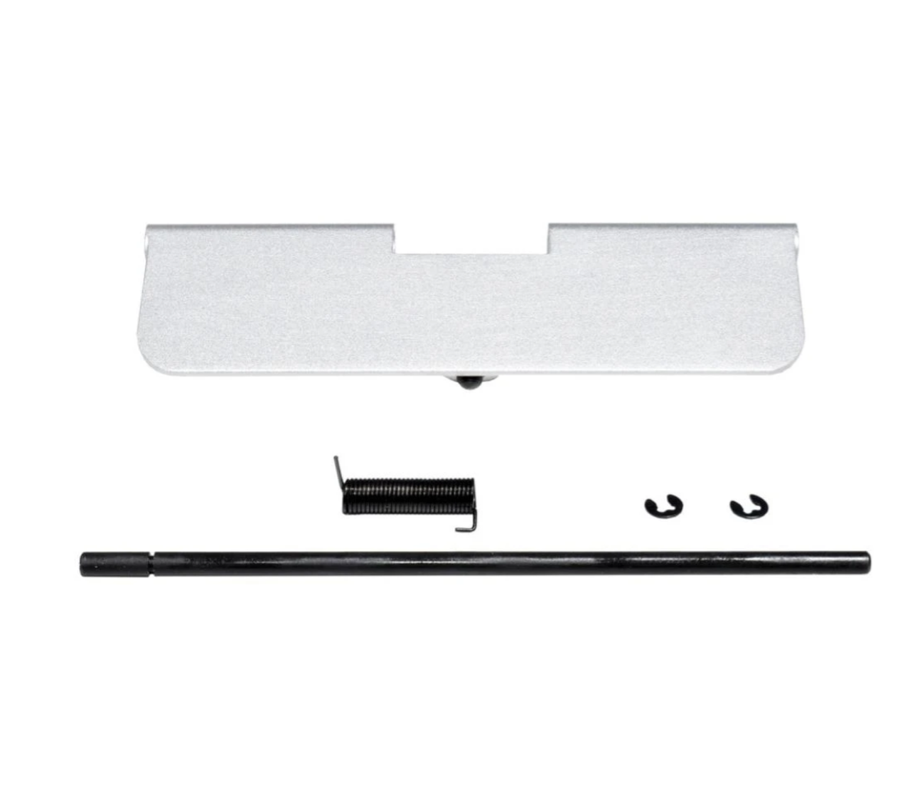MCS AR-15 EJECTION PORT DUST COVER KIT - SILVER
