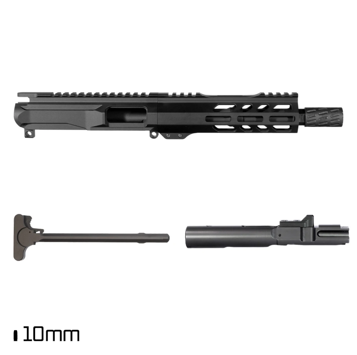 MCS AR-15 7.5" INCH 10MM COMPETITION PISTOL UPPER 1:16 M-LOK