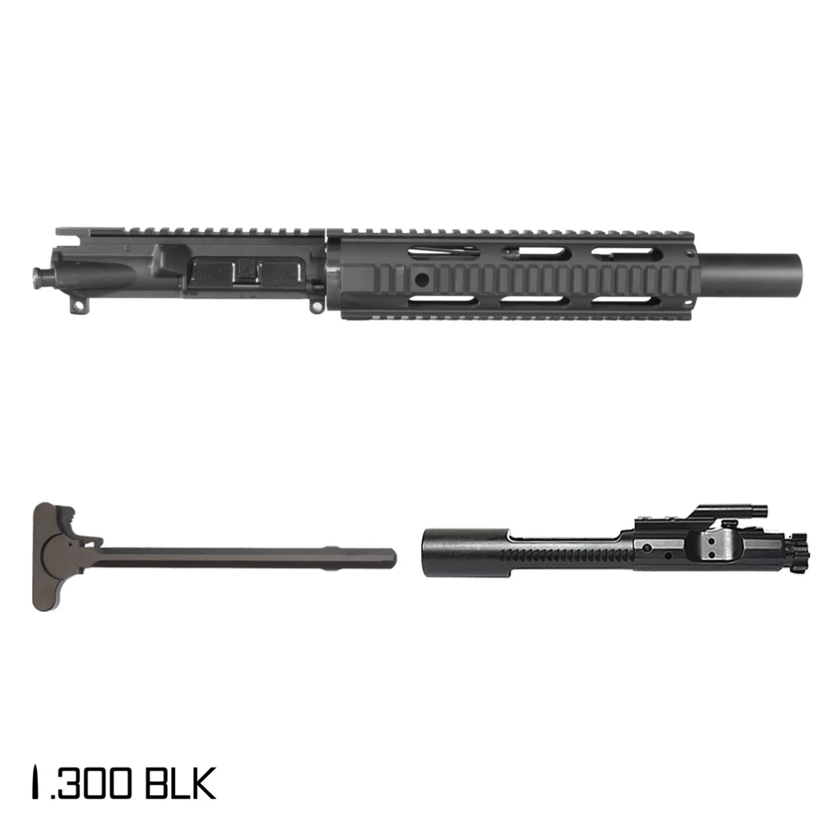 MCS AR-15 .300 BO 7.5" INCH PISTOL UPPER 1:8 FREEFLOAT QUAD-RAIL HANDGUARD