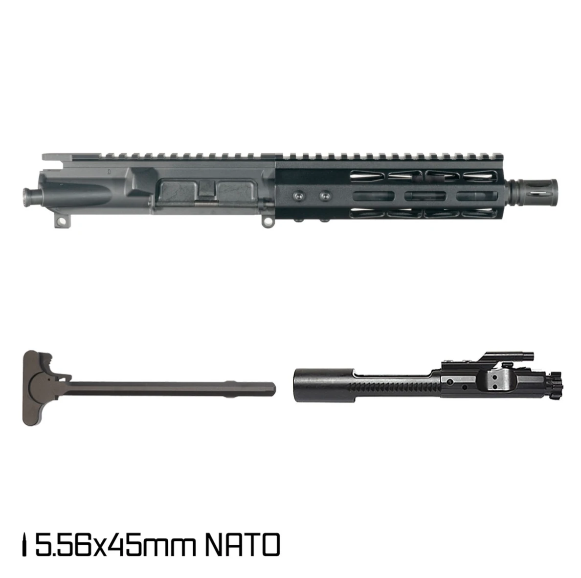 MCS AR-15 7.5" INCH 5.56 NATO PISTOL UPPER 1:7  FREEFLOAT M-LOK HANDGUARD