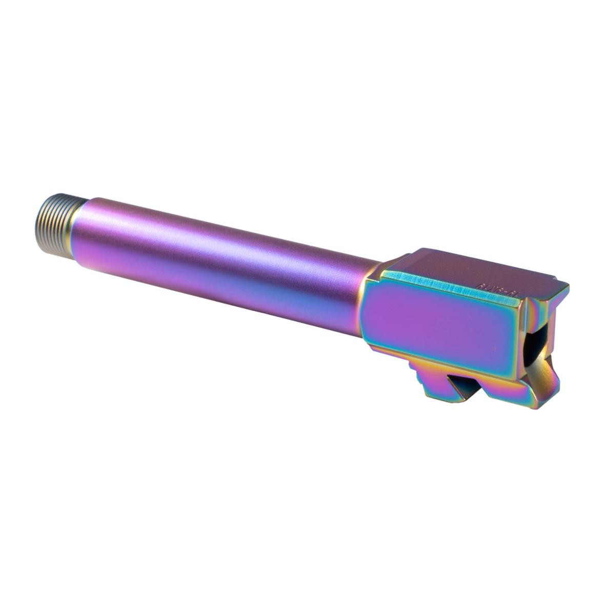 MCS RAINBOW GLOCK 19 COMPATIBLE MATCH GRADE THREADED BARREL - PVD 