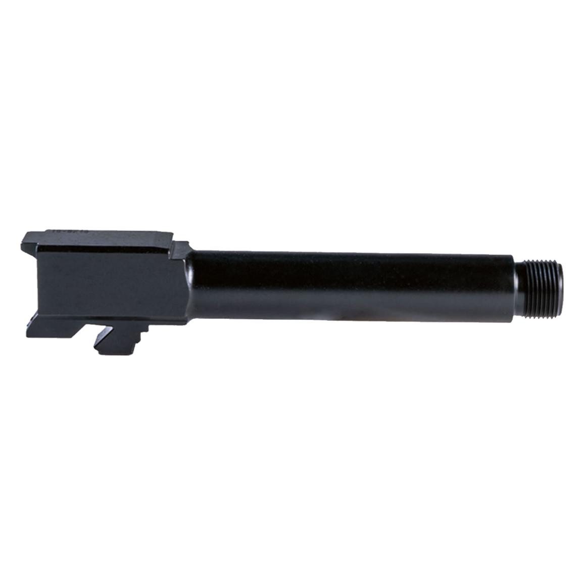 MCS GLOCK 19 COMPATIBLE MATCH GRADE THREADED BARREL - BLACK NITRIDE 