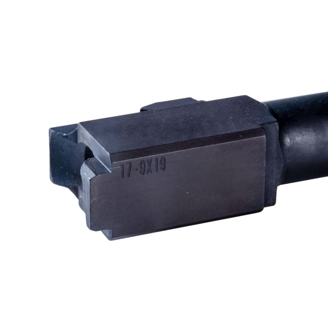 MCS GLOCK 17 COMPATIBLE THREADED MATCH GRADE BARREL - BLACK NITRIDE 
