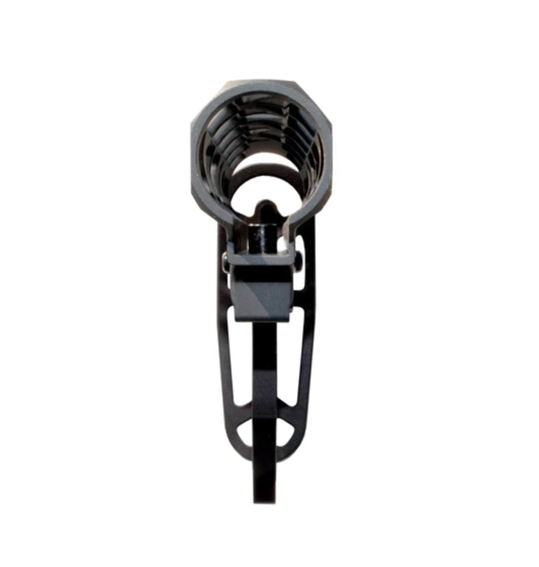 Skeletonized AR Mil Spec Buttstock Black Anodized Aluminum