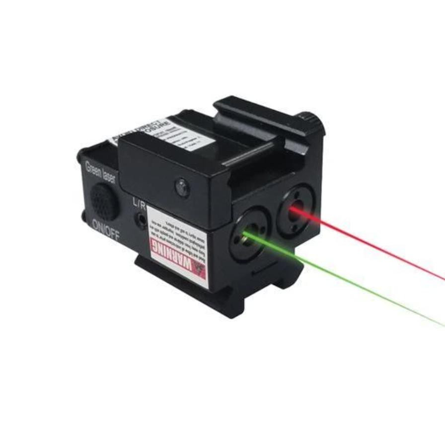 SUB COMPACT GREEN LASER AND RED LASER COMBO