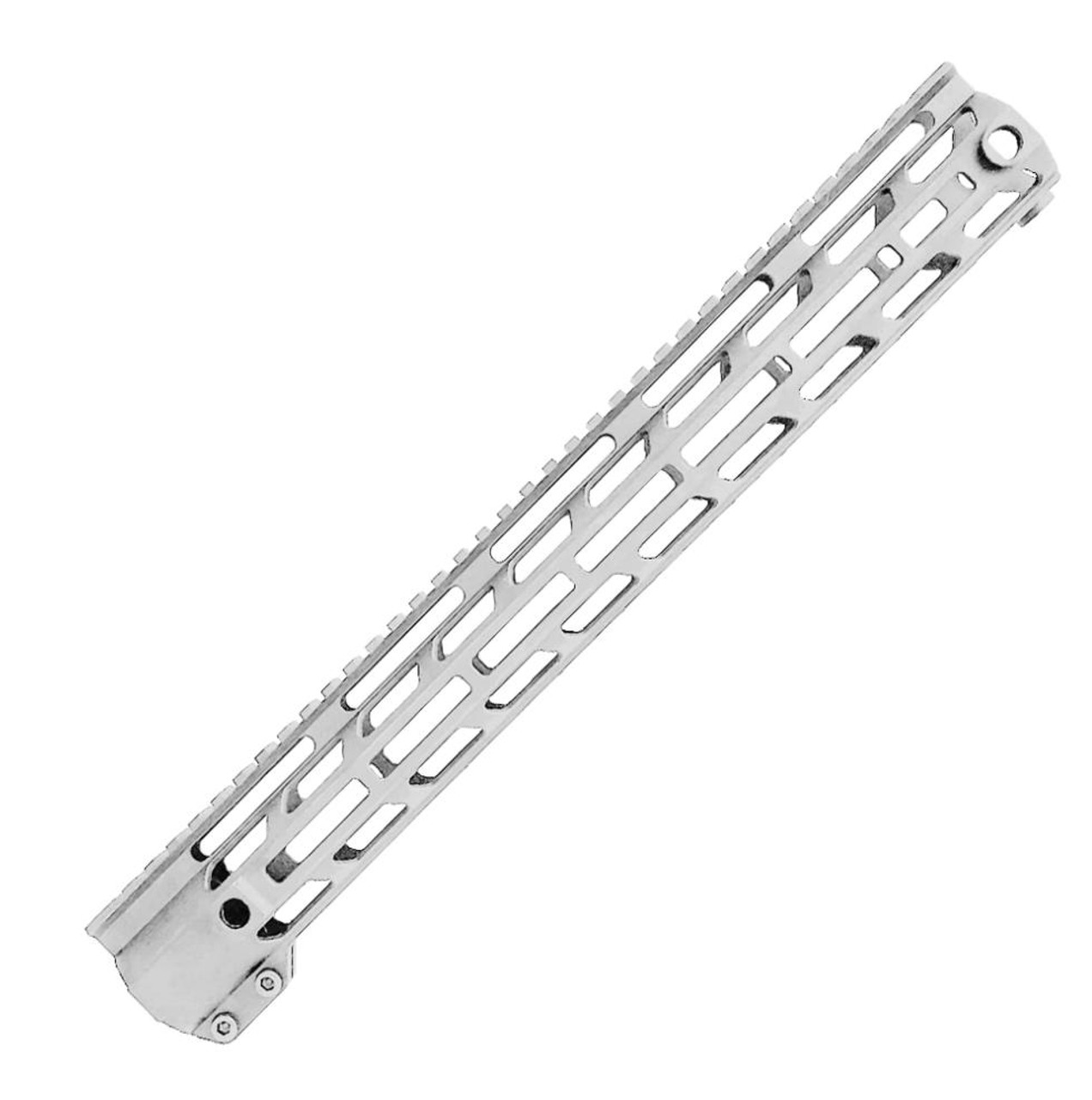 MCS Anodized Silver M-LOK Rail 15",12",10",7" 