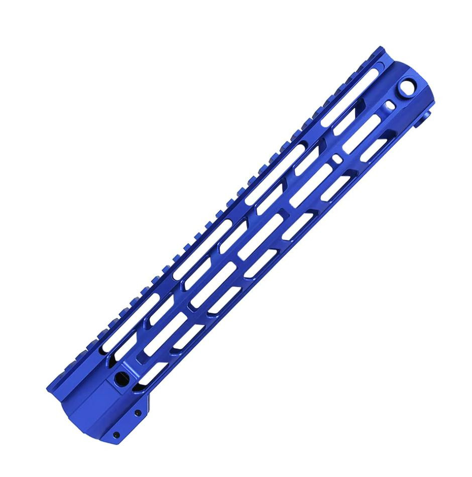 Anodized Blue M-LOK Rail 15