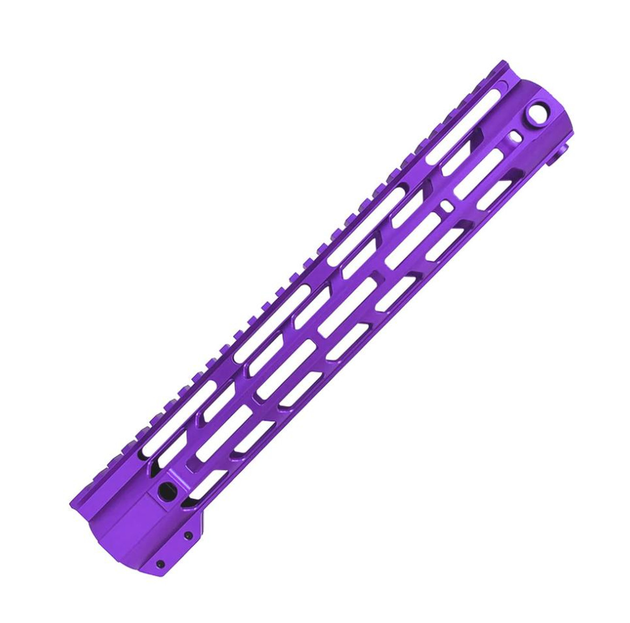 MCS Anodized Purple M-LOK Rail 15",12",10",7" 