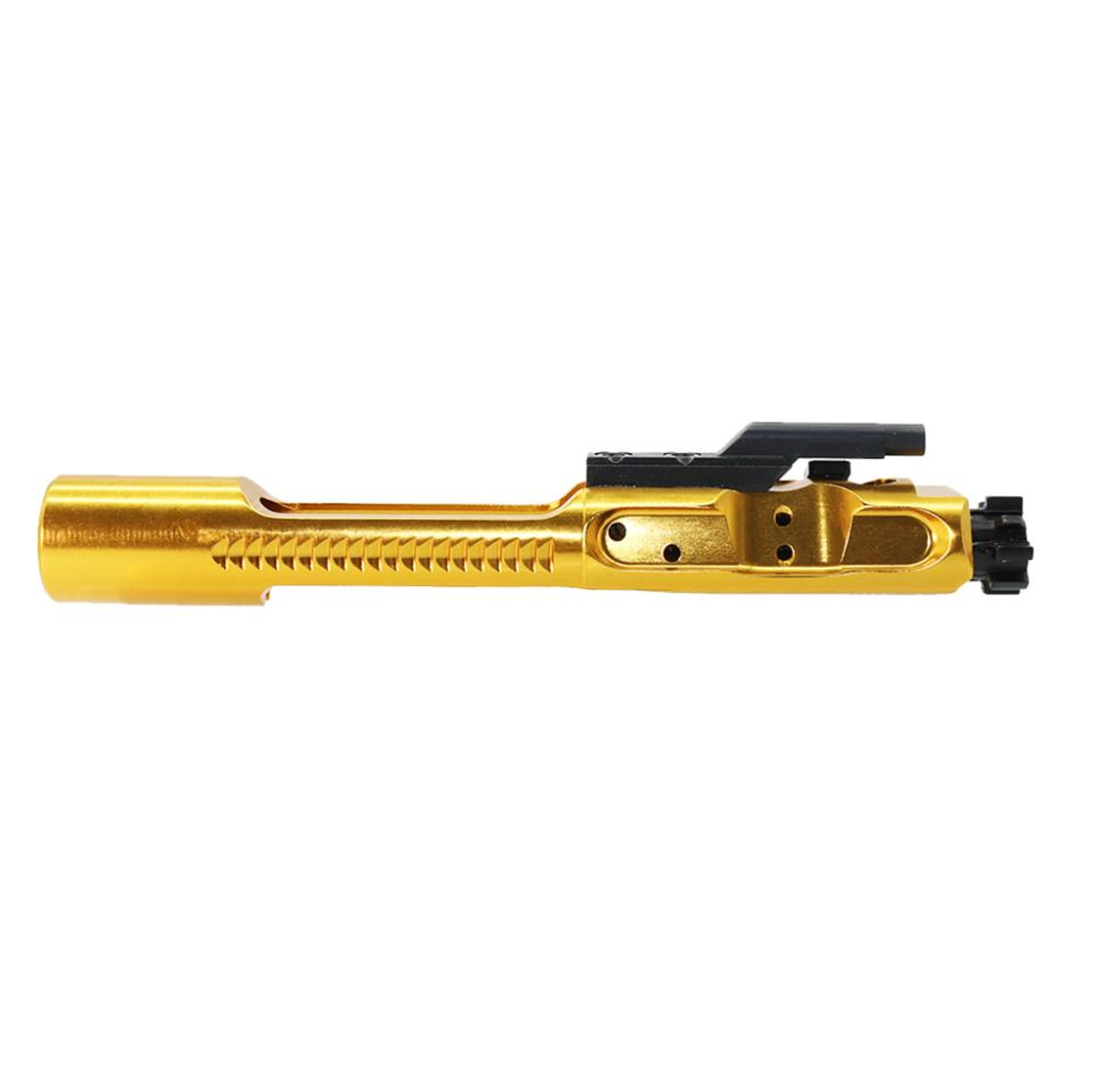 MCS .223/5.56 Polished Aluminum Lightweight Competition Bolt Carrier Group - Gold 