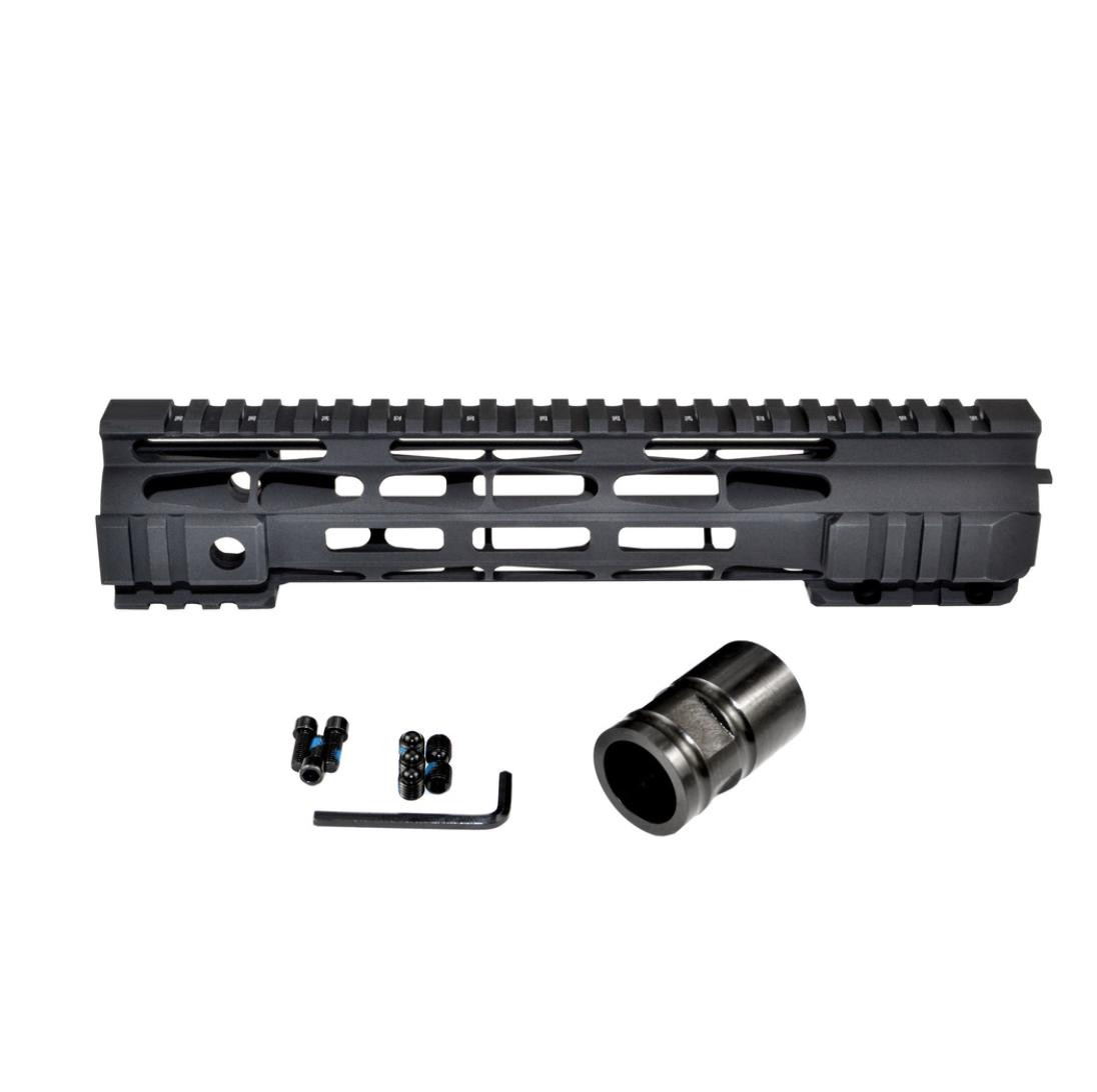 MCS DPMS .308 M-LOK Series Slim Free Float Handguards 10"