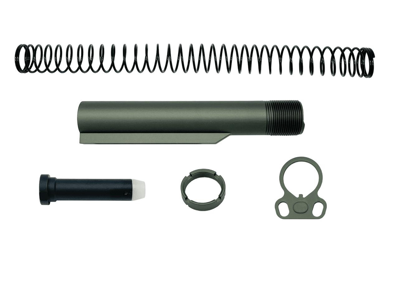 AR-15 Mil-Spec Buffer Tube Combo Anodized Colors