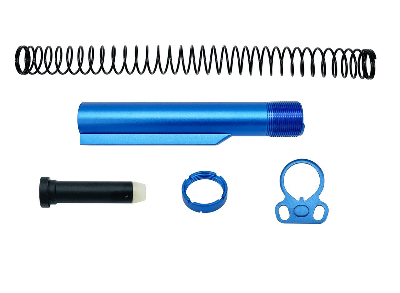 AR-15 Mil-Spec Buffer Tube Combo Anodized Colors