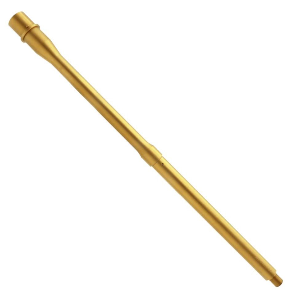 223 Wylde 18'' Mid Length Barrel 1:7 Twist Gold Finish (Made in USA)