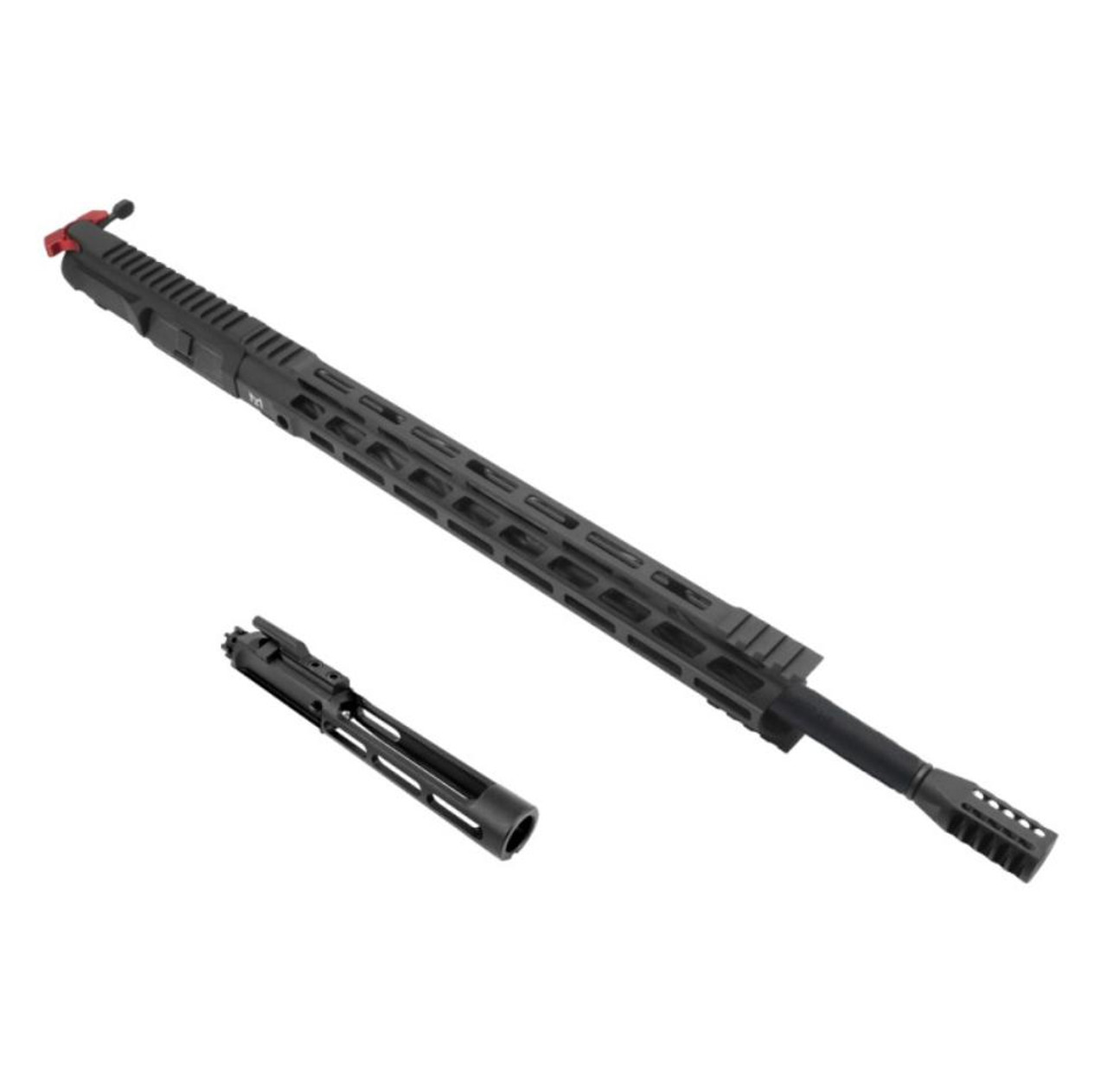 MCS AR15 5.56 NATO 3GUN 16" CARBINE LENGTH 1:8 TWIST W/15" HYBRID M-LOK HANDGUARD - COMPLETE UPPER 