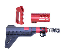 Buy Micro AR Pistol Furniture Set Anodized Gold | MCS Gearup