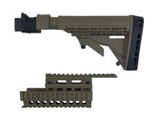 Buy AK-47 Left hand barrel extender 14X1MM FDE | MCS Gearup