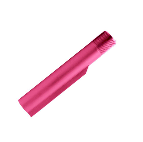 MCS AR15 Stock Buffer Tube Mil-Spec 6 Positions Cerakote Pink  MCS AR15 Stock Buffer Tube Mil-Spec 6 Positions Cerakote Pink
