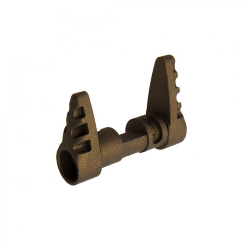 MCS AR Ambidextrous Safety Selector V.1 - Cerakote Burnt Bronze  MCS AR Ambidextrous Safety Selector V.1 - Cerakote Burnt Bronze