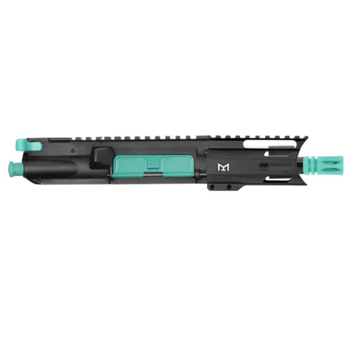 MCS AR-15 5.56 NATO 5'' PISTOL - FORGED UPPER WITH 4'' HANDGUARD ROBINS EGG  MCS AR-15 5.56 NATO 5'' PISTOL - FORGED UPPER WITH 4'' HANDGUARD ROBINS EGG