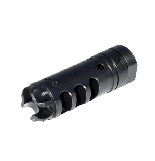 1/2″x28 Steel Muzzle Brake for AR15 .223/5.56, Black MZ-16-01-B