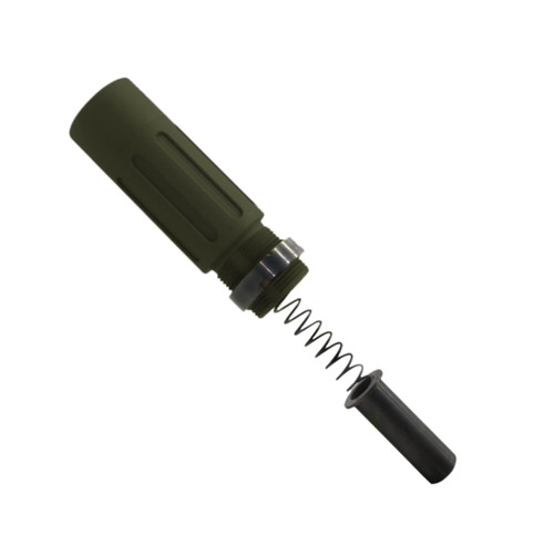 MCS AR-15 Complete Compact Short Buffer Tube Kit 3.5'' Cerakote - OD Green  MCS AR-15 Complete Compact Short Buffer Tube Kit 3.5'' Cerakote - OD Green