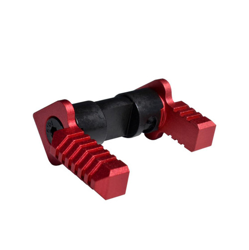 MCS 223/5.56/308 Aluminum and Steel Ambidextrous Safety Selector Switch Red  MCS 223/5.56/308 Aluminum and Steel Ambidextrous Safety Selector Switch Red