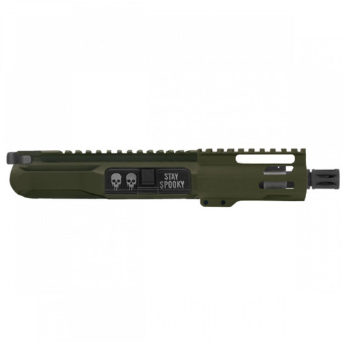 AR-15 5.56 NATO SPIDER 5'' PISTOL UPPER WITH 4'' HANDGUARD - OD GREEN