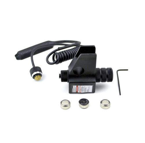 MCS AR Front Sight Post with Red Dot Laser High Profile Aluminum  MCS AR Front Sight Post with Red Dot Laser High Profile Aluminum