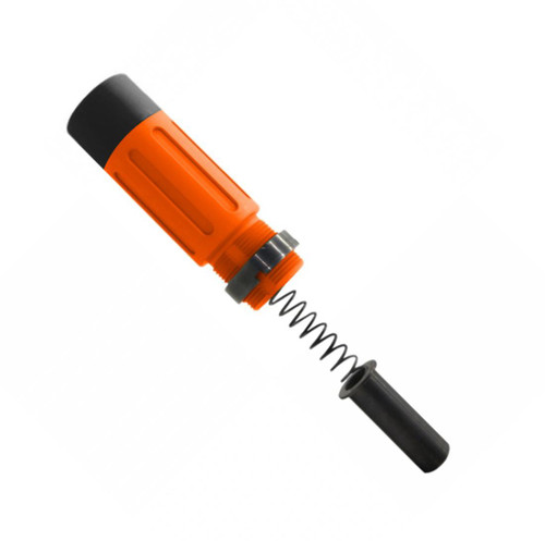 MCS AR-15 Complete Compact Short Buffer Tube Kit 3.5'' Cerakote - Orange W/ Black Cap  MCS AR-15 Complete Compact Short Buffer Tube Kit 3.5'' Cerakote - Orange W/ Black Cap