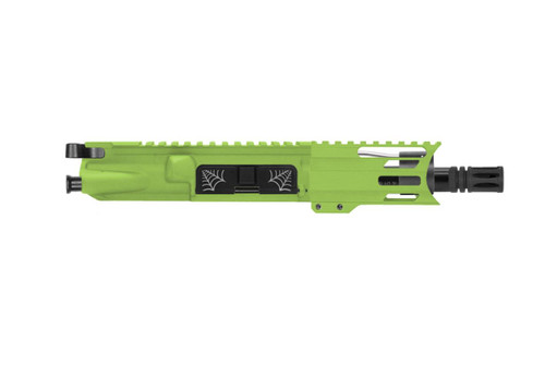MCS AR-15 5.56 NATO SPIDER 5'' PISTOL UPPER WITH 4'' HANDGUARD ZOMBIE GREEN  MCS AR-15 5.56 NATO SPIDER 5'' PISTOL UPPER WITH 4'' HANDGUARD ZOMBIE GREEN