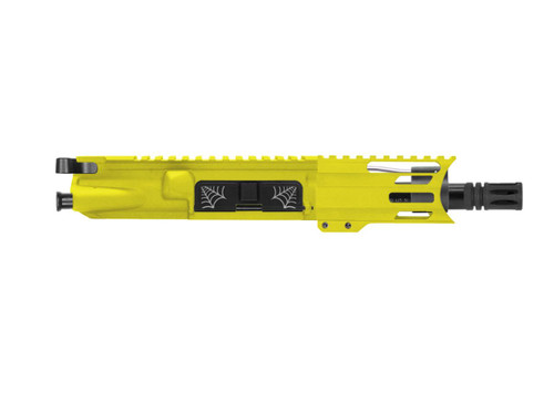AR-15 5.56 NATO SPIDER 5'' PISTOL UPPER WITH 4'' HANDGUARD - LEMON