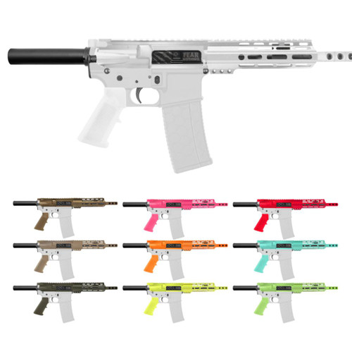 MCS AR-15 5.56 NATO 7.5'' PISTOL KIT - FORGED UPPER WITH 7'' HANDGUARD - CERAKOTE COLOR ACCENT BUNDLE  MCS AR-15 5.56 NATO 7.5'' PISTOL KIT - FORGED UPPER WITH 7'' HANDGUARD - CERAKOTE COLOR ACCENT BUNDLE