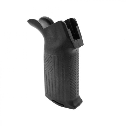 MCS AR-15/10 A2 Style Pistol Grip with USA Flag Pattern - Black  MCS AR-15/10 A2 Style Pistol Grip with USA Flag Pattern - Black