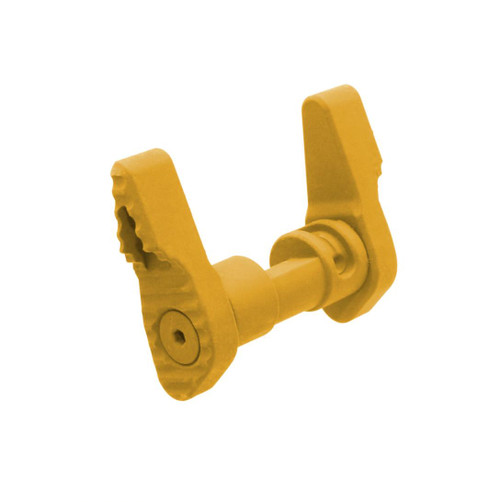 MCS AR Ambidextrous Safety Selector V.2 - Cerakote Gold  MCS AR Ambidextrous Safety Selector V.2 - Cerakote Gold