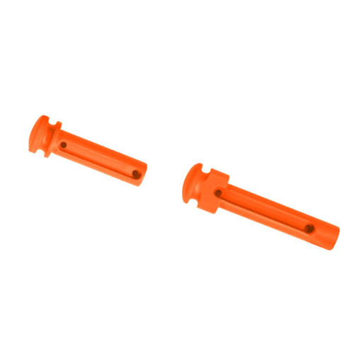 MCS Extended Takedown and Pivot Pins - Cerakote Hunter Orange  MCS Extended Takedown and Pivot Pins - Cerakote Hunter Orange